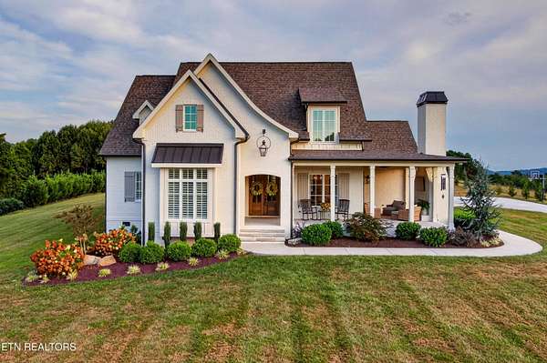 8.25 Acres of Land with Home for Sale in Knoxville, Tennessee