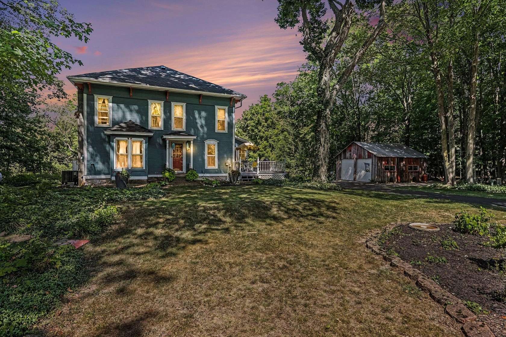 20 Acres of Recreational Land with Home for Sale in Cedar Springs, Michigan