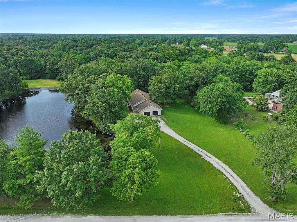 1.7 Acres of Land with Home for Sale in Bunker Hill, Illinois
