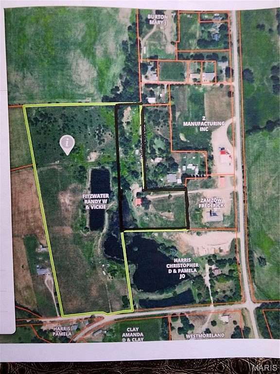 7 Acres of Land with Home for Sale in Patterson, Missouri