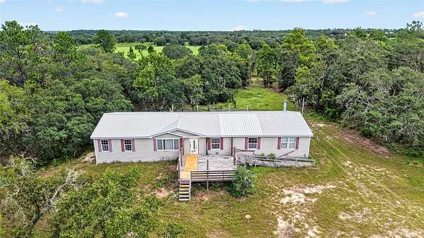 10 Acres of Land with Home for Sale in Dunnellon, Florida