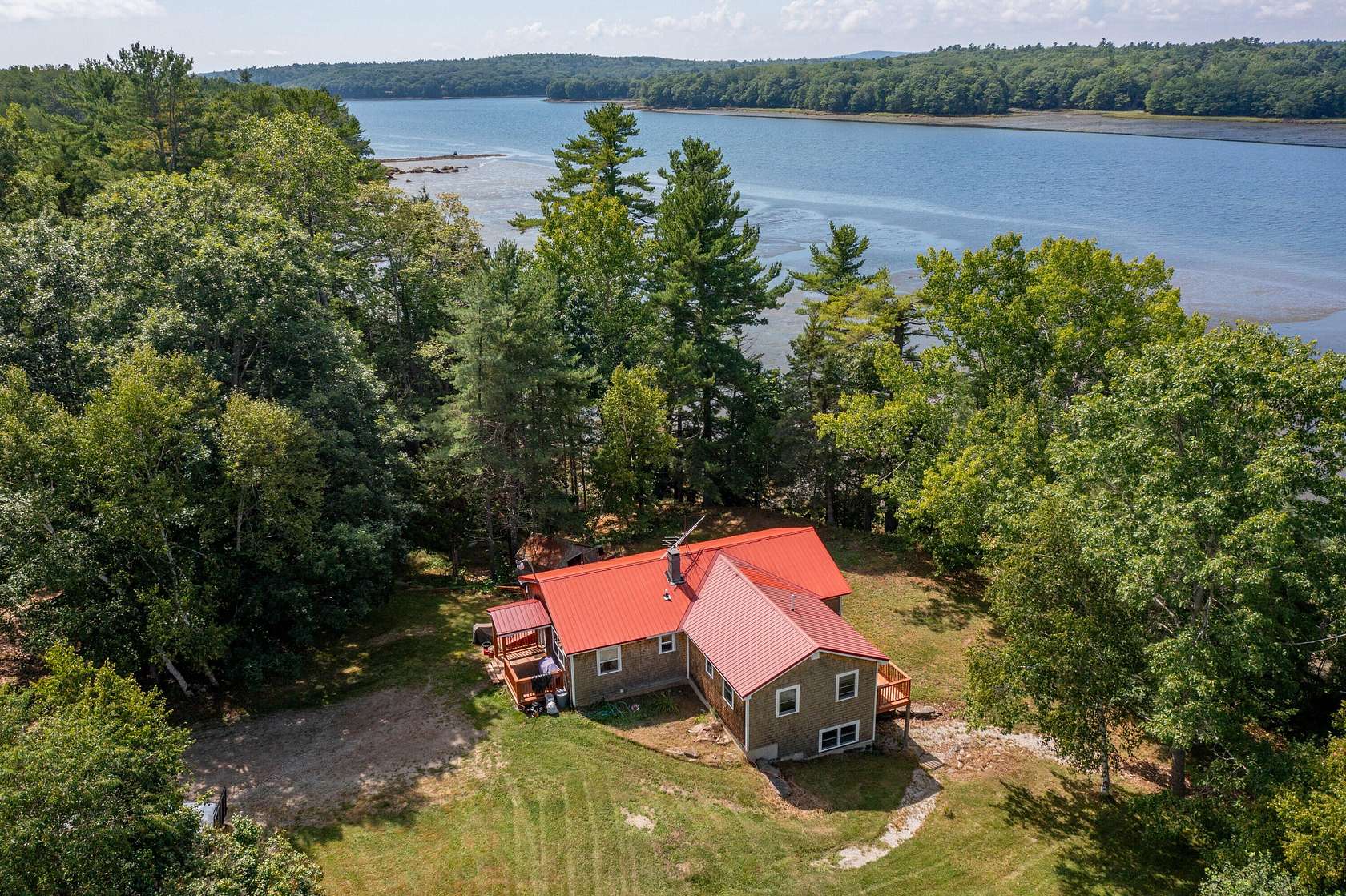 4 Acres of Land with Home for Sale in Orland, Maine