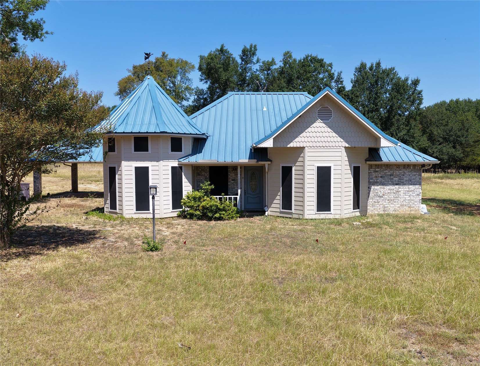 4.9 Acres of Land with Home for Sale in Teague, Texas