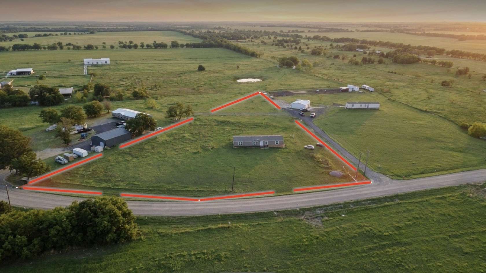 2 Acres of Land with Home for Sale in Royse City, Texas