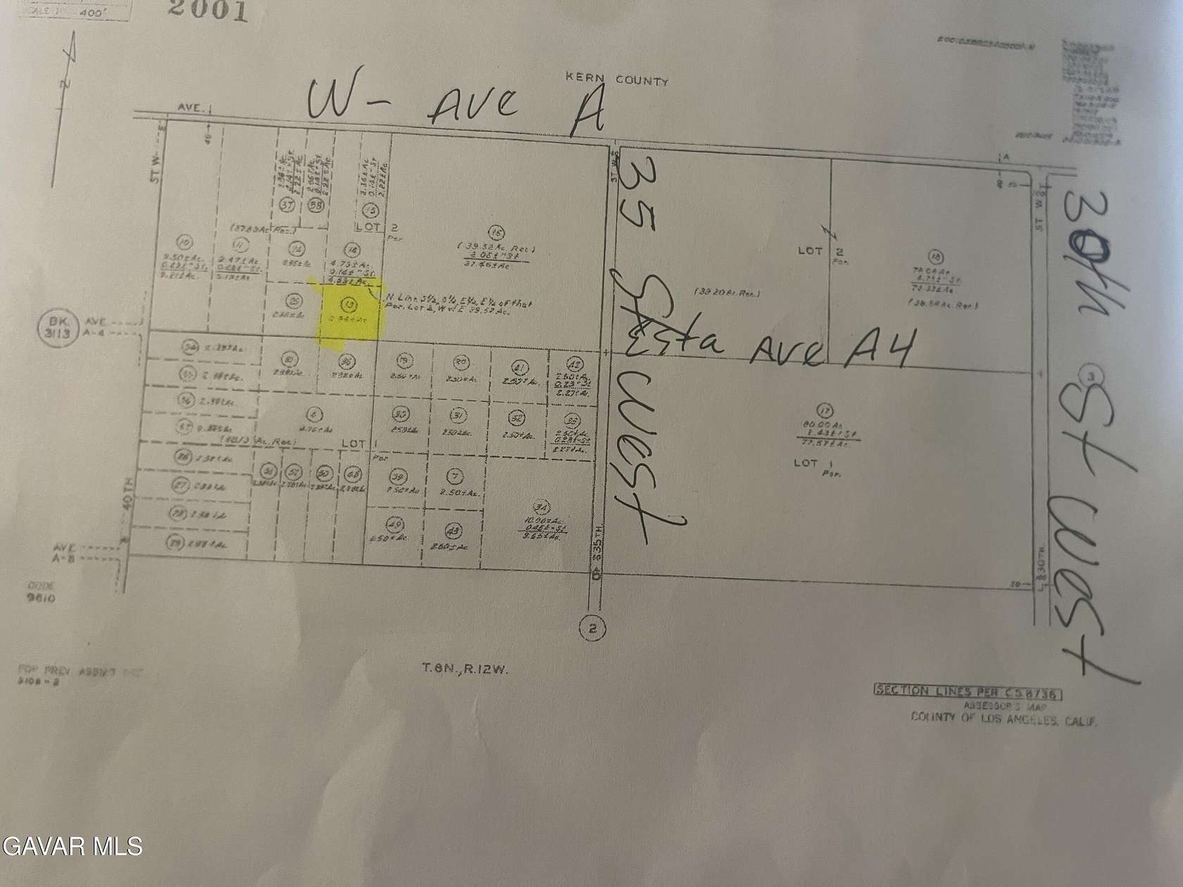 2.47 Acres of Land for Sale in Lancaster, California