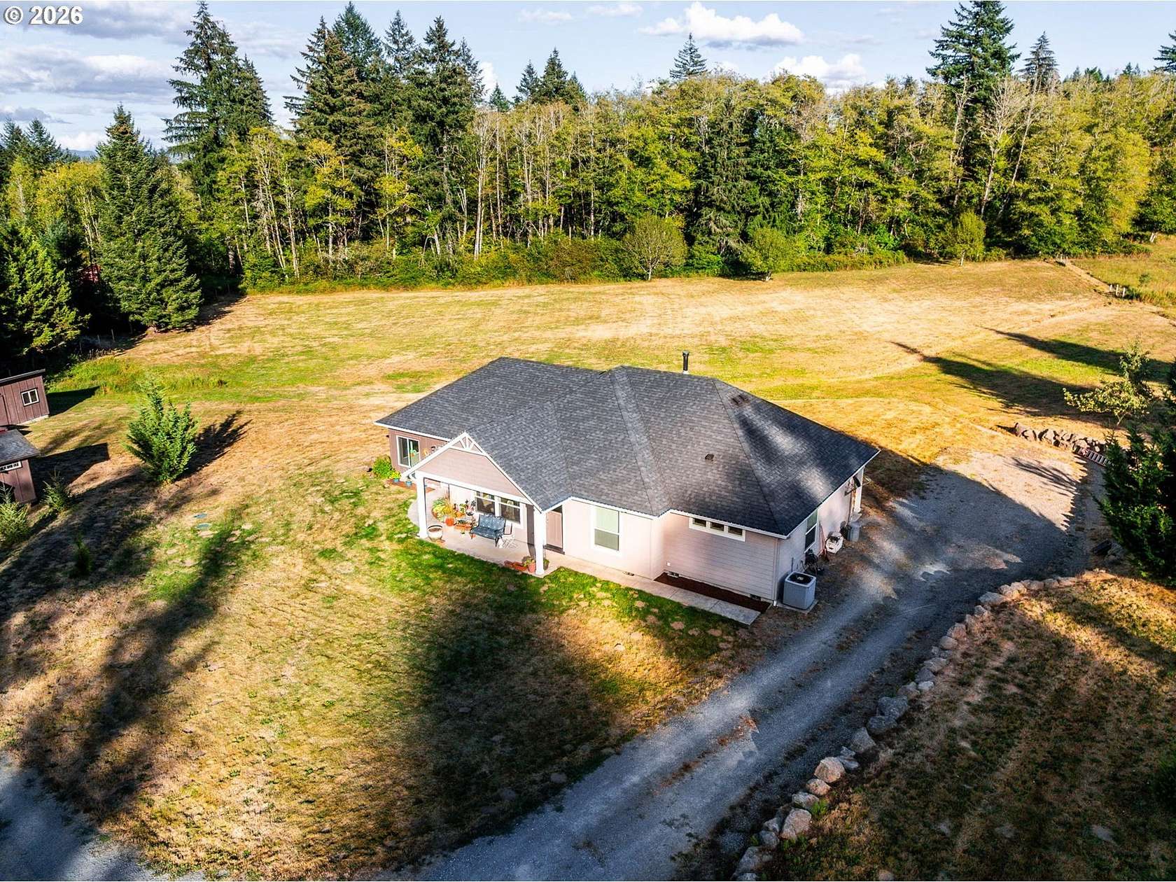 5 Acres of Land with Home for Sale in Amboy, Washington