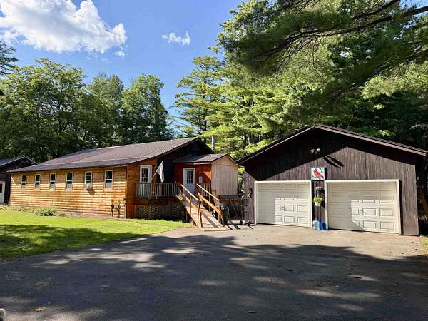 11.8 Acres of Recreational Land with Home for Sale in Winthrop, New York