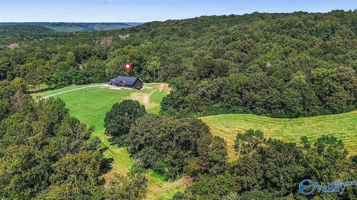 90 Acres of Land with Home for Sale in Baileyton, Alabama