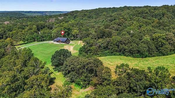 90 Acres of Land with Home for Sale in Baileyton, Alabama