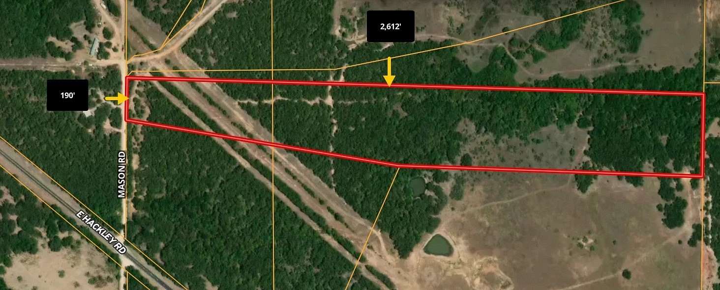 19 Acres of Recreational & Residential Land for Sale in Perrin, Texas