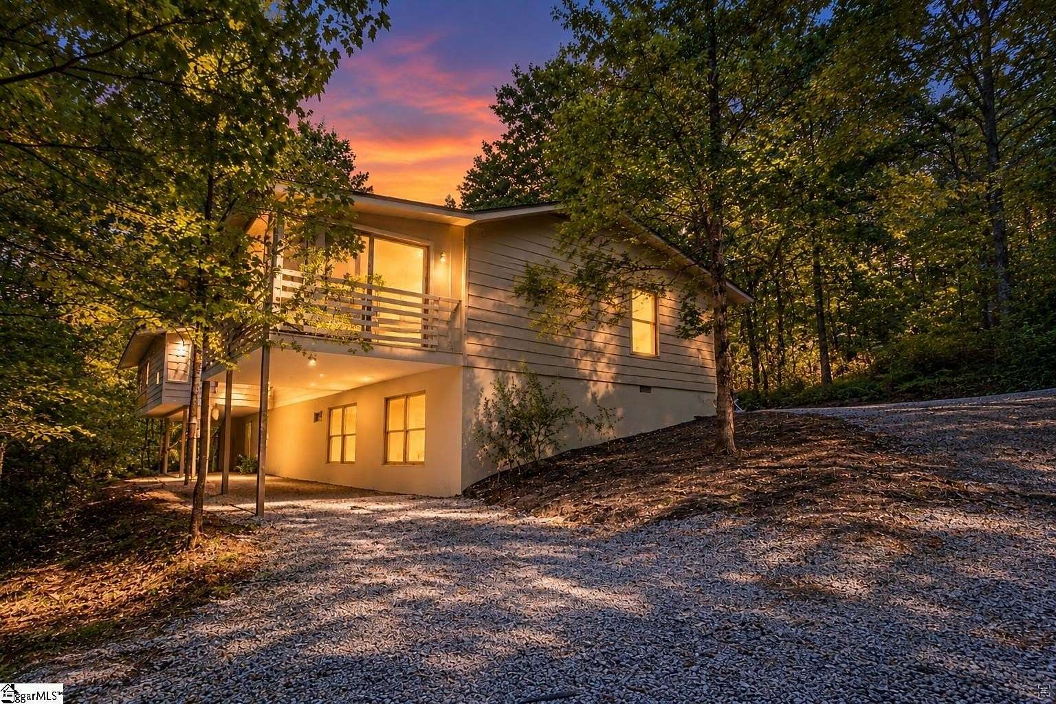 3.7 Acres of Land with Home for Sale in Landrum, South Carolina