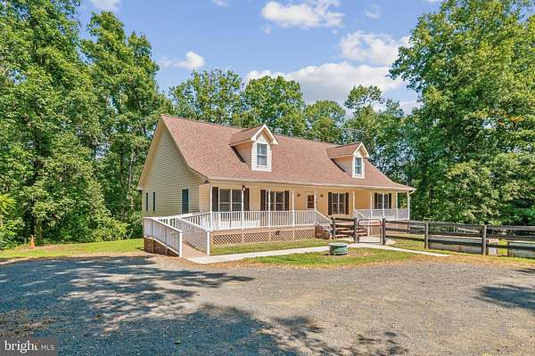 2 Acres of Land with Home for Sale in Midland, Virginia
