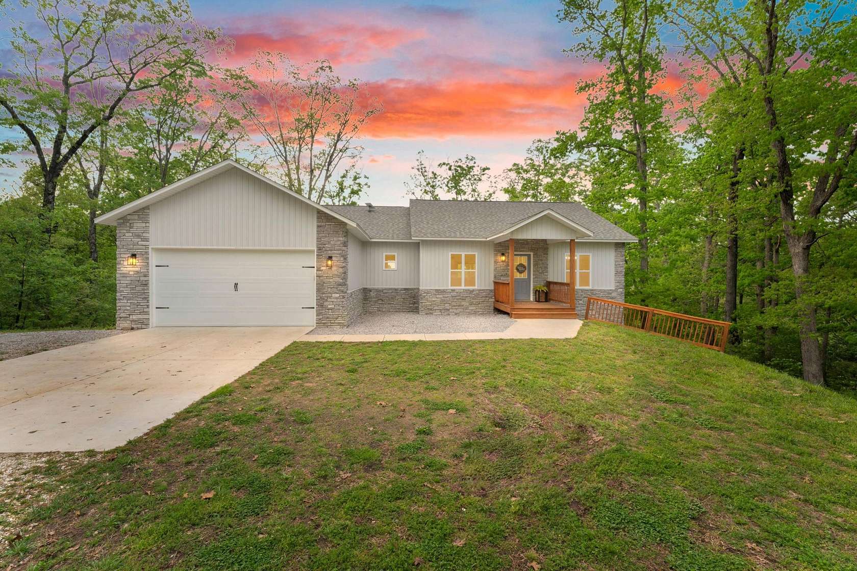 7.7 Acres of Land with Home for Sale in Washburn, Missouri