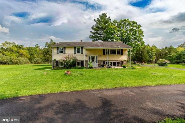 6 Acres of Land with Home for Sale in Pipersville, Pennsylvania