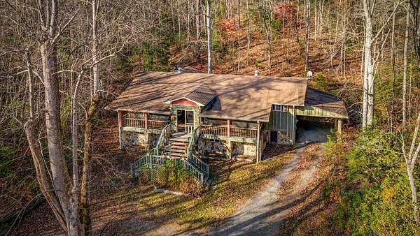 1.5 Acres of Land with Home for Sale in Blue Ridge, Georgia
