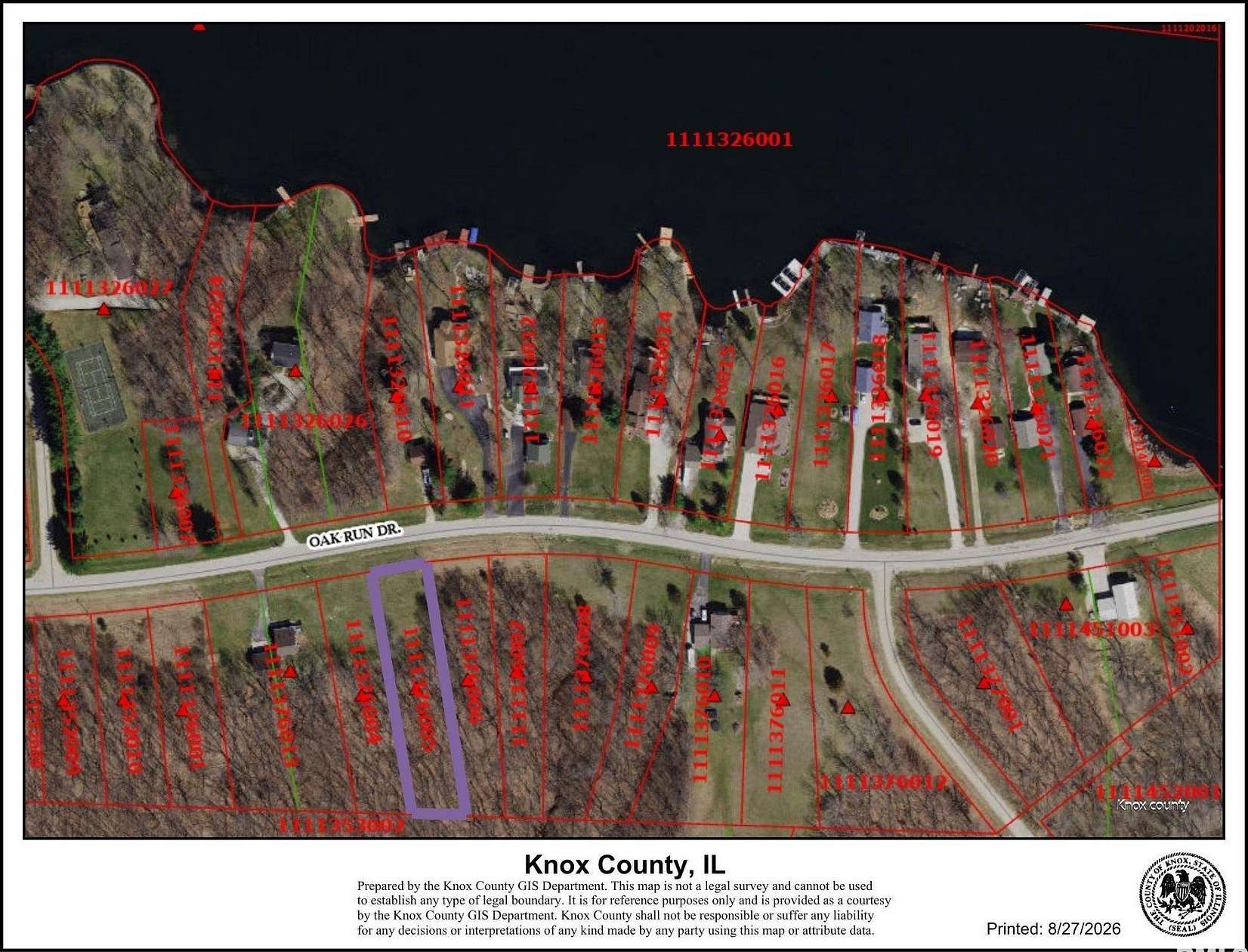 0.62 Acres of Residential Land for Sale in Dahinda, Illinois