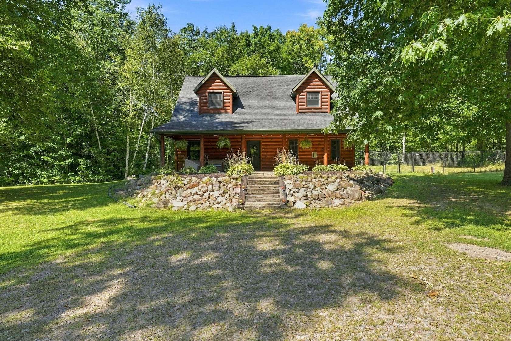 9.83 Acres of Land with Home for Sale in Rice Lake, Wisconsin