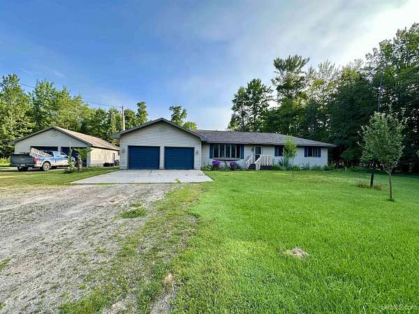 4 Acres of Land with Home for Sale in Rapid River, Michigan