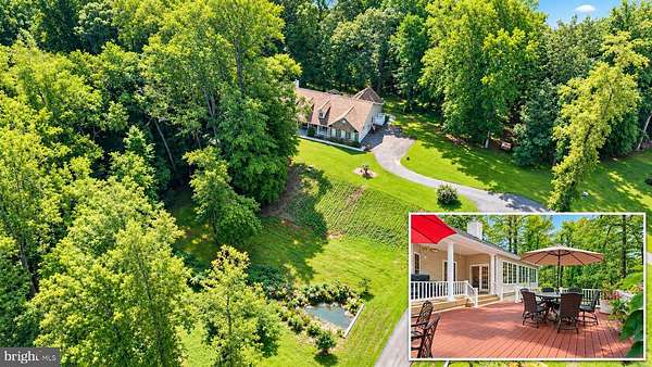3 Acres of Land with Home for Sale in Davidsonville, Maryland