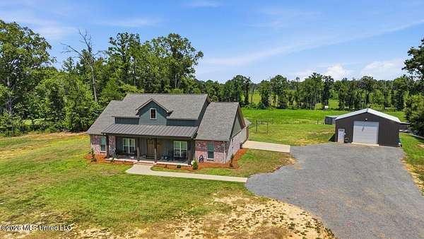 46 Acres of Land with Home for Sale in Florence, Mississippi