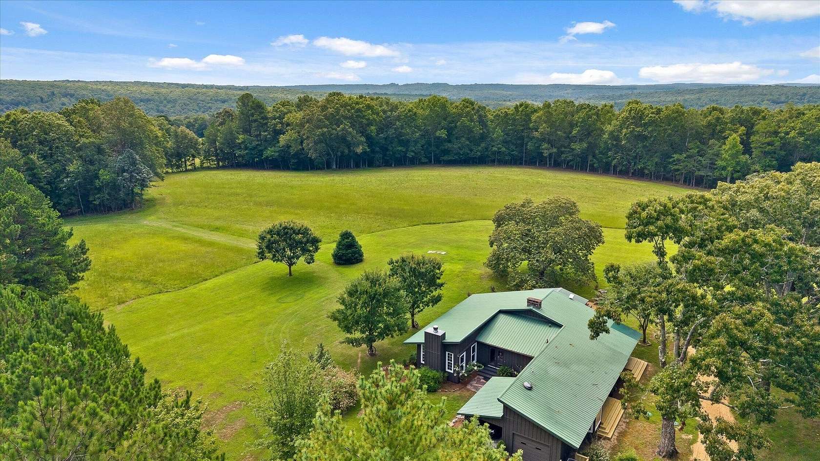 31.4 Acres of Recreational Land with Home for Sale in Mentone, Alabama