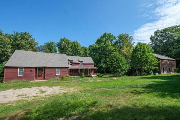 31.5 Acres of Recreational Land with Home for Sale in Dresden Town, Maine