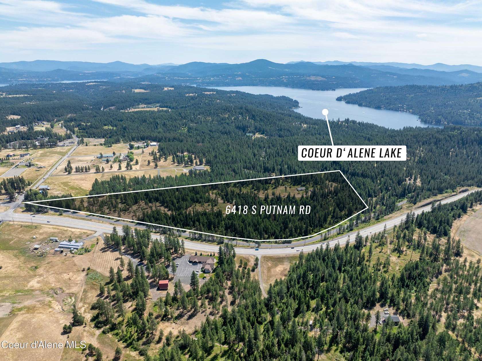 31.9 Acres of Recreational Land with Home for Sale in Coeur d'Alene, Idaho