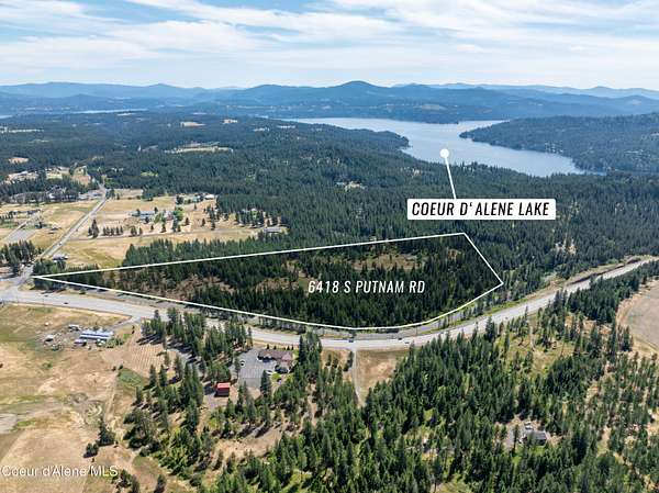 31.9 Acres of Recreational Land with Home for Sale in Coeur d'Alene, Idaho