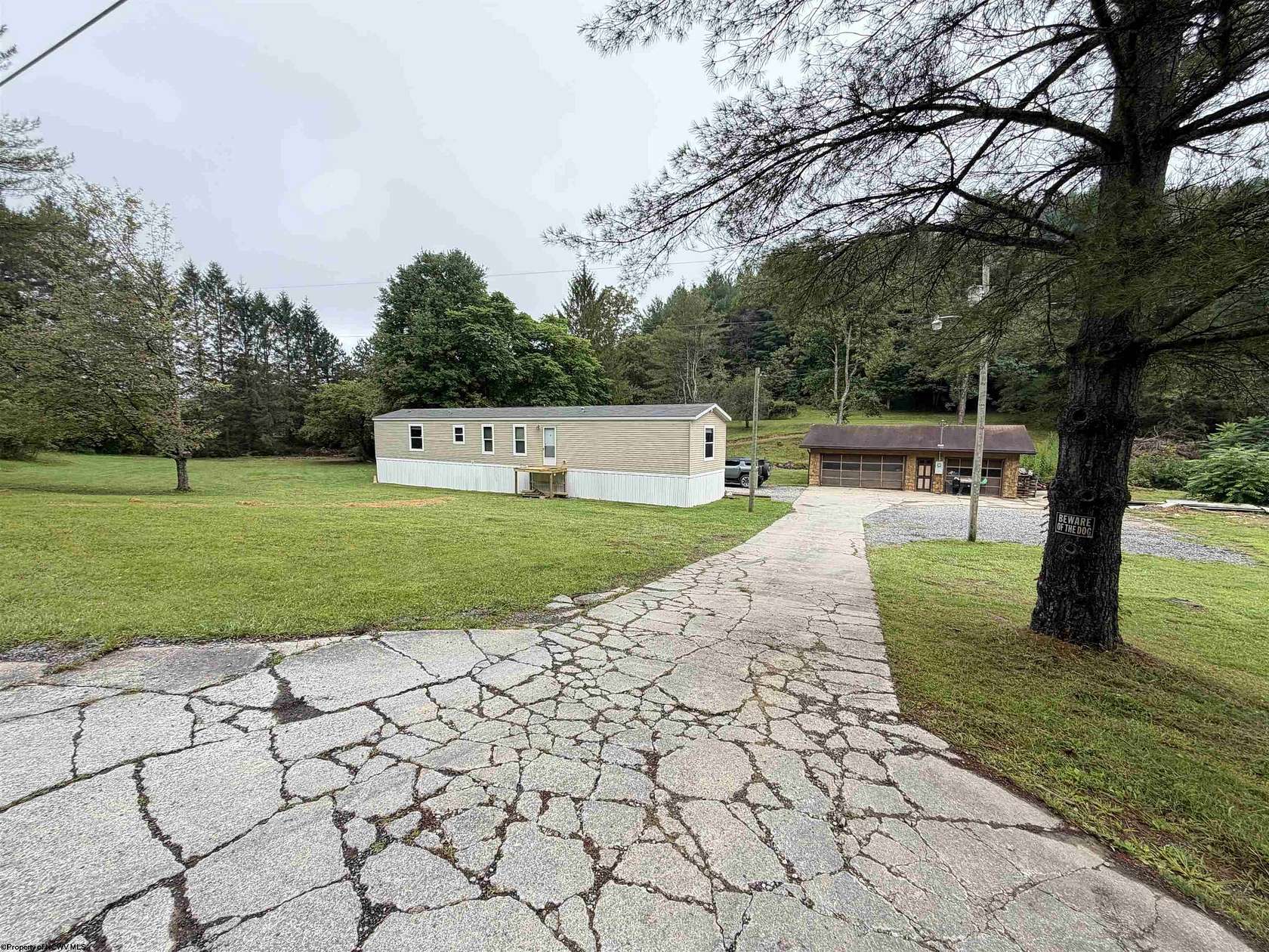 6.6 Acres of Land with Home for Sale in Kerens, West Virginia