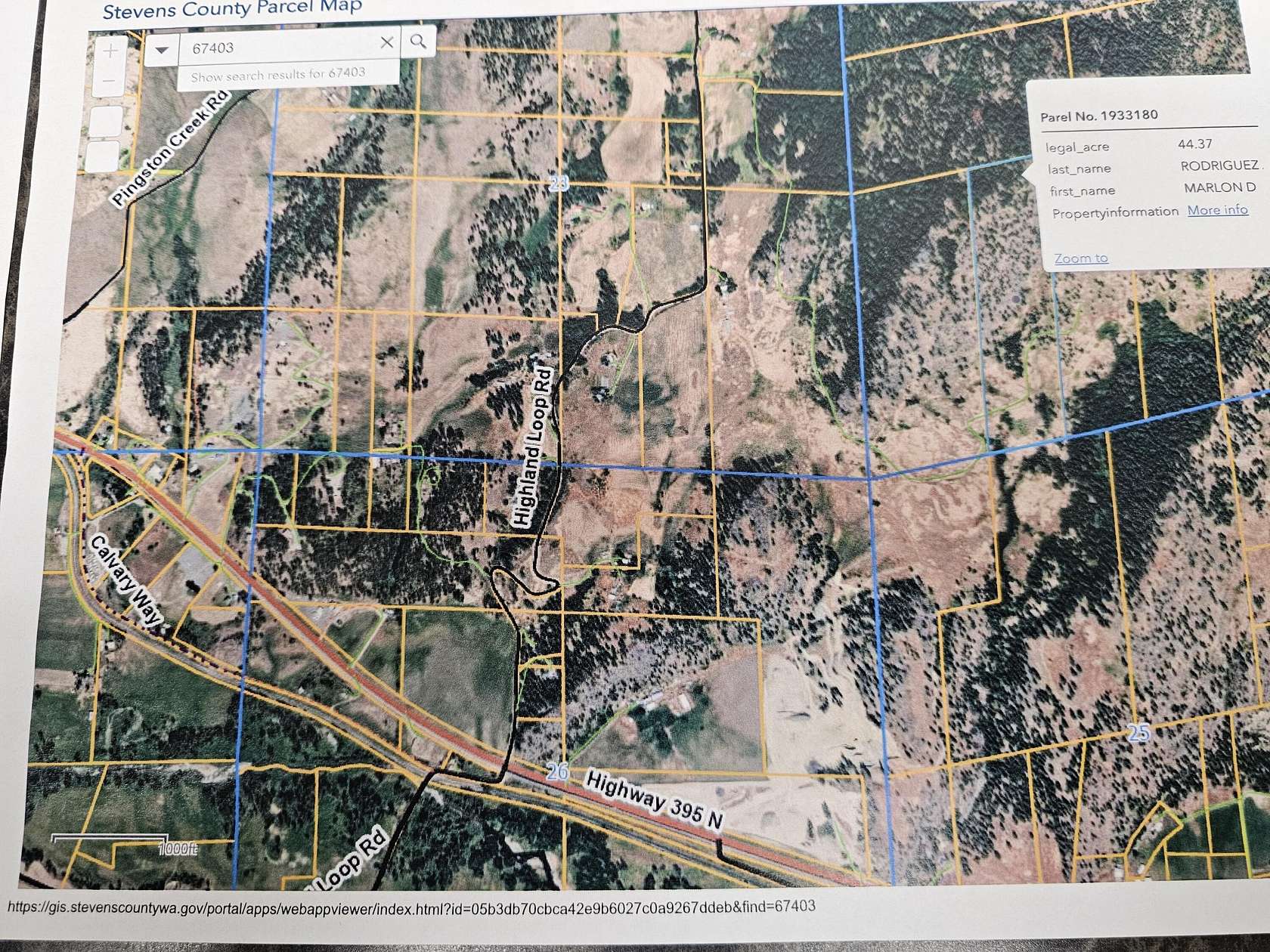 44.4 Acres of Recreational Land for Sale in Kettle Falls, Washington