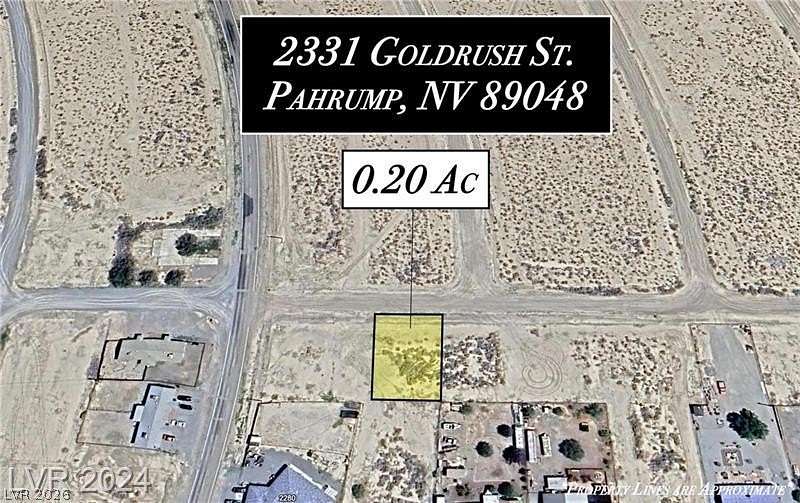 0.2 Acres of Residential Land for Sale in Pahrump, Nevada