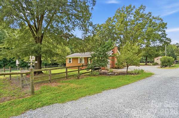 6.36 Acres of Land with Home for Sale in Wesley Chapel, North Carolina