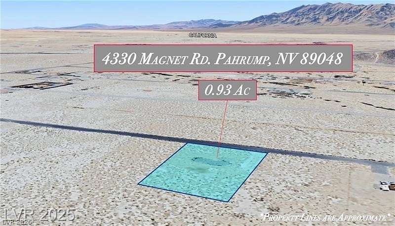 0.93 Acres of Residential Land for Sale in Pahrump, Nevada