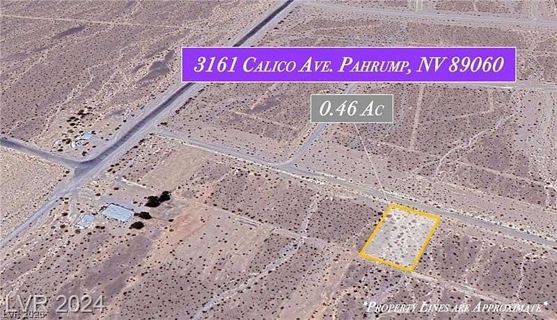 0.46 Acres of Residential Land for Sale in Pahrump, Nevada