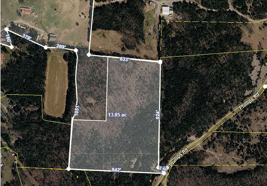 13.9 Acres of Recreational & Residential Land for Sale in Lewisburg, Tennessee