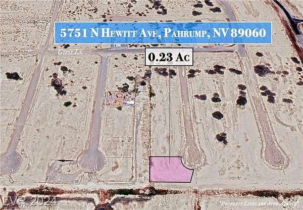 0.23 Acres of Residential Land for Sale in Pahrump, Nevada