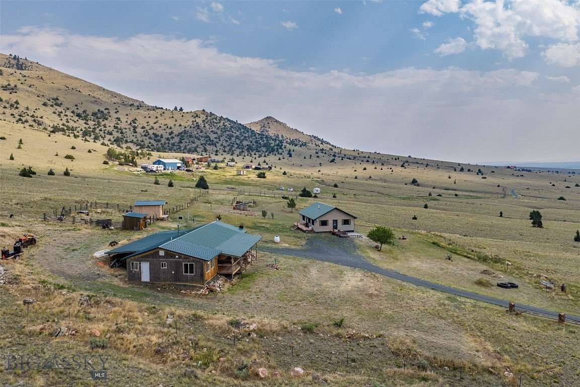 40.2 Acres of Recreational Land with Home for Sale in Whitehall, Montana