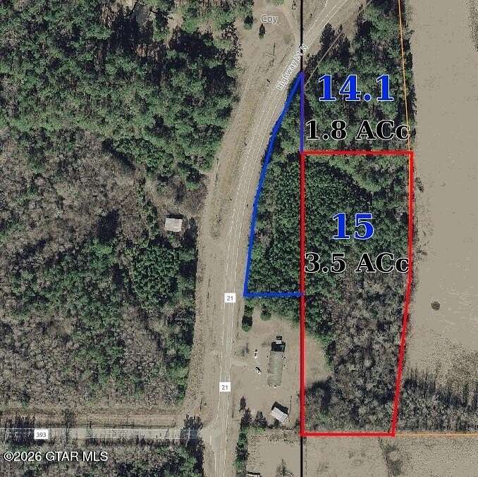 3.5 Acres of Residential Land for Sale in Preston, Mississippi