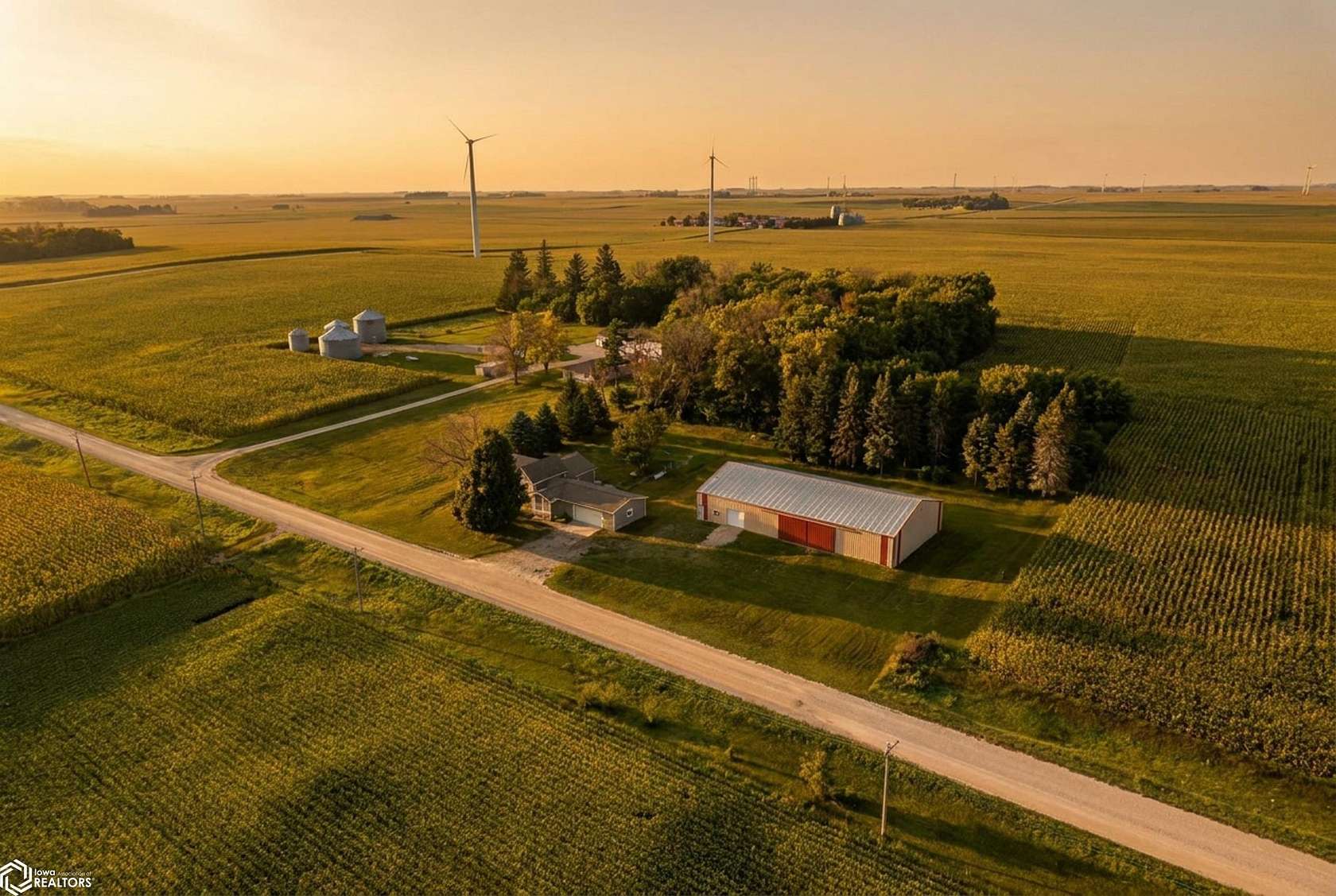 1.7 Acres of Land with Home for Sale in Garner, Iowa