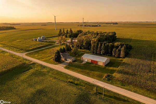 1.7 Acres of Land with Home for Sale in Garner, Iowa