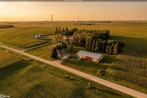 1.7 Acres of Land with Home for Sale in Garner, Iowa