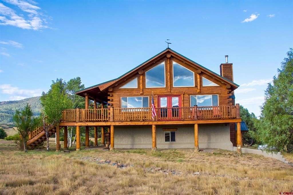 35 Acres of Land with Home for Sale in Pagosa Springs, Colorado