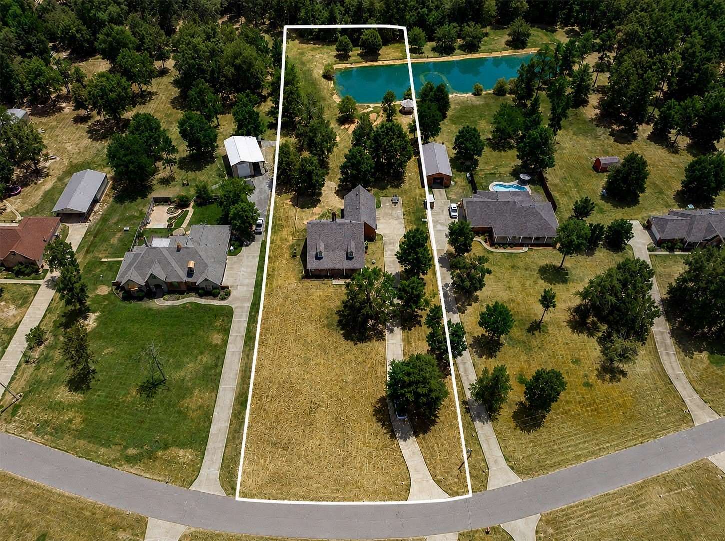 2.47 Acres of Land with Home for Sale in Benton, Louisiana