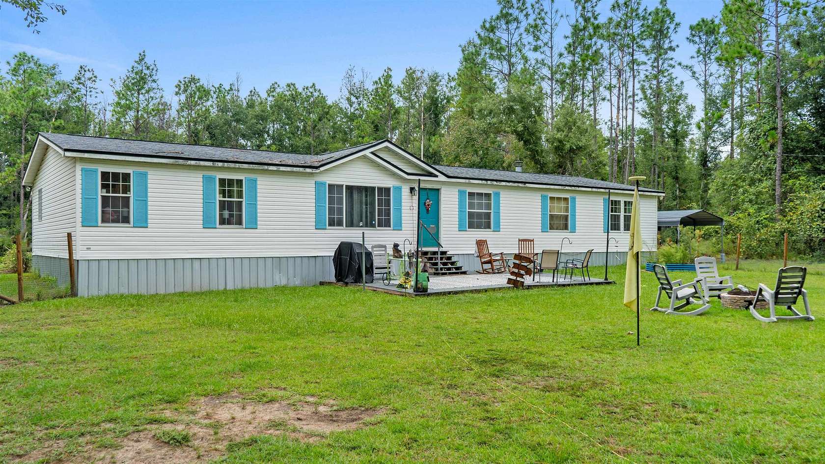 5 Acres of Land with Home for Sale in Lee, Florida