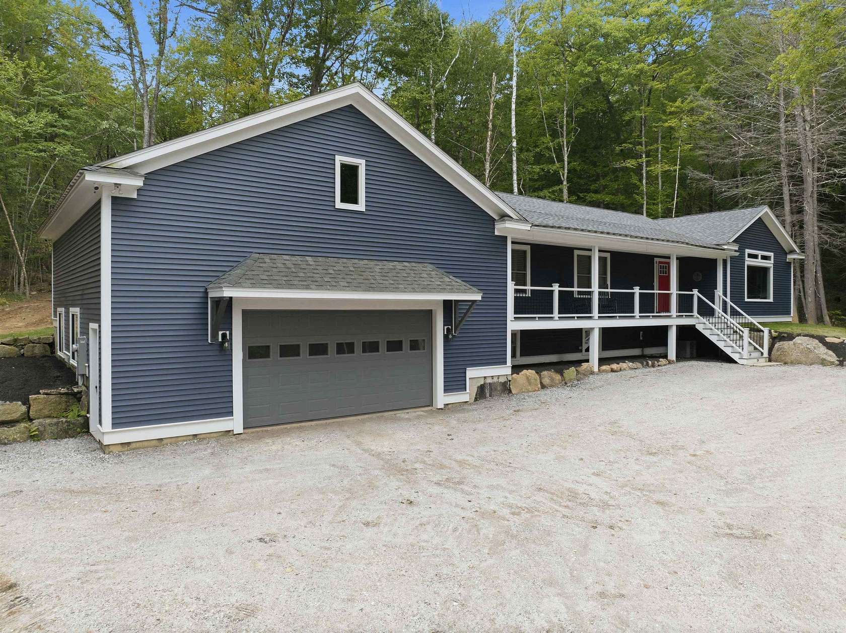 5 Acres of Land with Home for Sale in New Hampton, New Hampshire