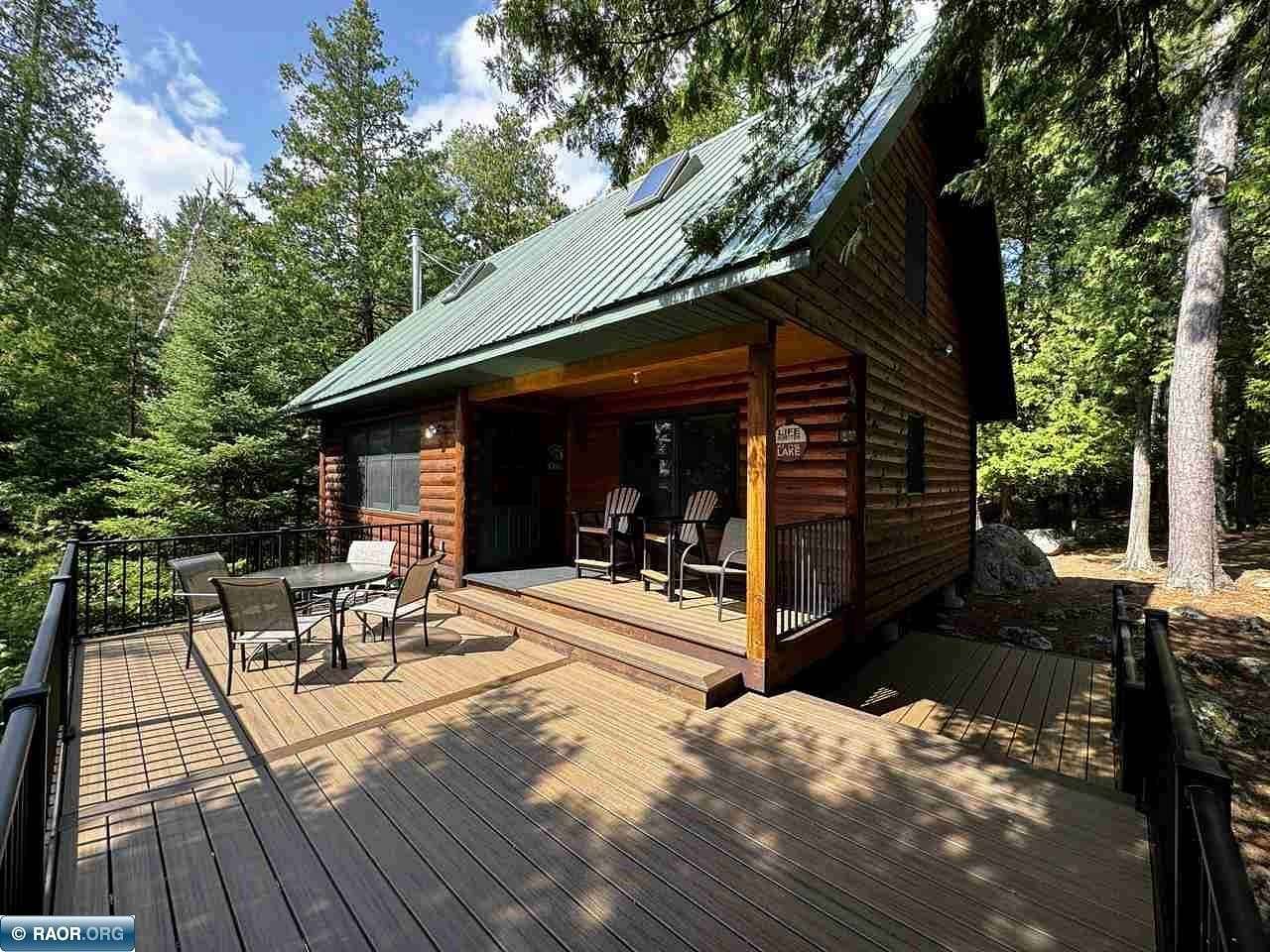 12.7 Acres of Recreational Land with Home for Sale in Tower, Minnesota