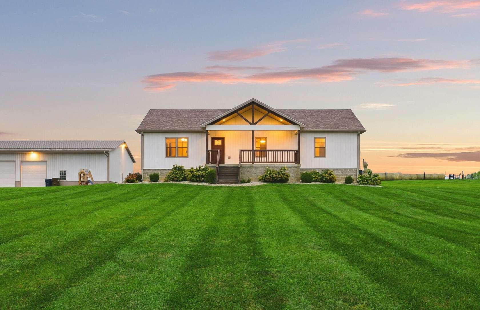 90.5 Acres of Land with Home for Sale in Salvisa, Kentucky