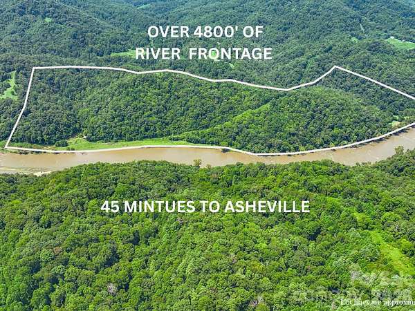 124 Acres of Land for Sale in Marshall, North Carolina