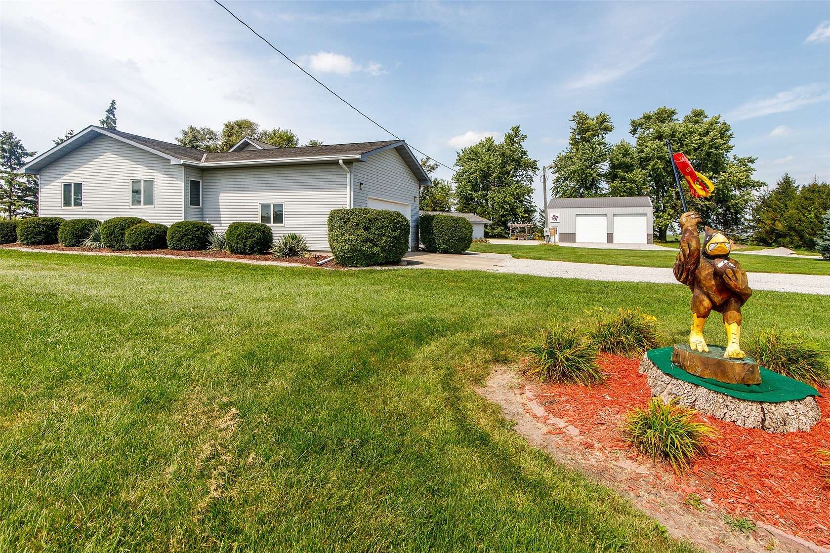 1.5 Acres of Land with Home for Sale in Madrid, Iowa