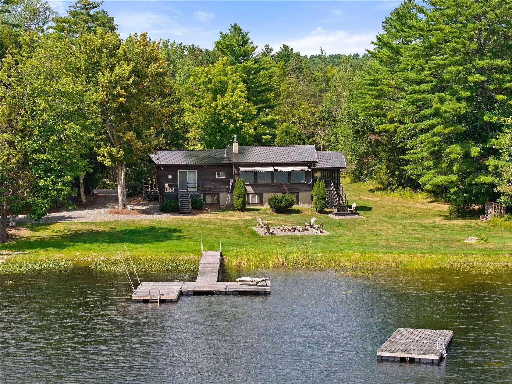 5.4 Acres of Land with Home for Sale in Plymouth, Maine
